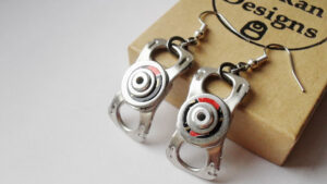 Upcycled Earrings, Necklaces, & Bracelets That Dazzle